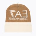 Zimní čepice EA7 Emporio Armani Mountain Visibility Beanie vanilla ice / tigers eye 4