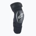 Cyklistické chrániče na kolena Alpinestars A-Impact Plasma Elite Shield Knee black/white 2