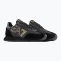 Boty EA7 Emporio Armani Black & White Vintage triple black/gold 8
