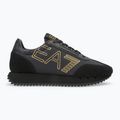 Boty EA7 Emporio Armani Black & White Vintage triple black/gold 2