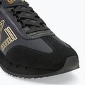 Boty EA7 Emporio Armani Black & White Vintage triple black/gold 7