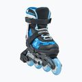 Dětské kolečkové brusle Rollerblade Microblade SL Jr black/sky blue 5