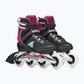 Dámské kolečkové brusle Rollerblade Macroblade 84 W black/burgundy/ocean green 4