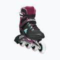 Dámské kolečkové brusle Rollerblade Macroblade 84 W black/burgundy/ocean green 5