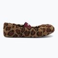 Dámské pantofle Moon Boot Fleece Ballerina Leopard cognac/cocoa 8