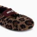 Dámské pantofle Moon Boot Fleece Ballerina Leopard cognac/cocoa 7