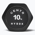 Činka Centr Urethane Dumbbell Centr x Hyrox 10 kg black 2