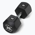 Činka Centr Urethane Dumbbell Centr x Hyrox 25 kg black