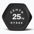 Činka Centr Urethane Dumbbell Centr x Hyrox 25 kg black 3