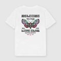 Pánské tričko Kaotiko Washed Love Club white 5