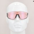 Cyklistické brýle Julbo Fury Reactiv 1-3 High Contrast matná bílá/prosvítající šedá 7