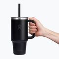 Termohrnek Hydro Flask Travel Tumbler Clear Lid black 5