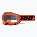 Cyklistické brýle  100% Accuri 2 50221-101-05 orange/clear 5