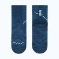 Ponožky BUFF Dryflx Quarter blue 3