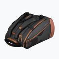 Taška na rakety NOX Luxury Open Series 60 l black/brown 2