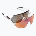 Cyklistické brýle Tifosi Sledge matte white/smoke/ac red/clear