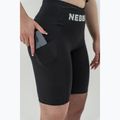 Dámské šortky NEBBIA High Waisted Biker 10″ Gym Therapy training shorts black 6