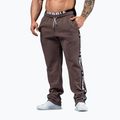 Pánské tréninkové kalhoty NEBBIA Hero brown