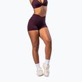 Dámské tréninkové šortky NEBBIA Strong Beauty dark red