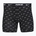 Pánské boxerky Nike Everyday Cotton Stretch 3 pairs swoosh print/grey/university blue 4