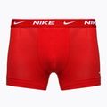 Pánské boxerky  Nike Everyday Cotton Stretch Trunk 3 páry team orange/uni red/black 3