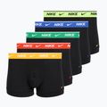 Pánské boxerky Nike Cotton Stretch Trunk 5 pairs blue velvet