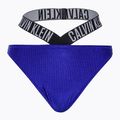 Spodní díl plavek  Calvin Klein High Leg Cheeky Bikini midnight lagoon