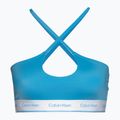 Horní díl plavek  Calvin Klein Halter Bralette malibu blue