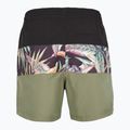 Pánské plavecké šortky O'Neill Cali Block 15'' black tropical flower 7