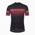 Pánský cyklistický dres Rogelli Hero II red / bordeaux / black 5