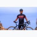 Pánský cyklistický dres Rogelli Hero II red / bordeaux / black 8