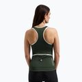 Dámský cyklistický dres Rogelli Abbey Tank Top W army green / sand 2
