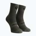 Ponožky Rogelli Core Combi ponožky 3 páry black/white/army green 4
