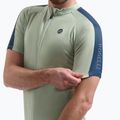 Pánský cyklistický dres Rogelli Explore aqua grey 3