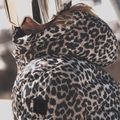 Dámská lyžařská bunda Nikkie Newport Leopard beige 7