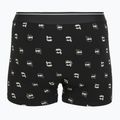 Sada pánských boxerek + ponožek KARL LAGERFELD Ikon Trunk aop karl dot black 3
