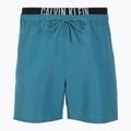 Pánské plavecké šortky Calvin Klein KM0KM01093 Intense Power Medium Double WB storm blue