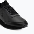 Pánské boty Calvin Klein YM0YM01362 Retro Runner Sock Laceup Leather triple black 7