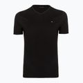 Pánské tričko Tommy Hilfiger Cotton V-Neck 3-pack černá/černá/černá 2