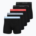 Boxerky Calvin Klein LV00NB1429 Boxer Brief 5 pairs Black Bodies Black Bodies with black/misty grey