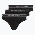 Pánské slipy Tommy Hilfiger Cotton Brief 3 balení černá/černá/černá