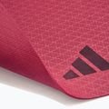 Fitness podložka adidas Yoga 4 mm collegiate burgundy 4
