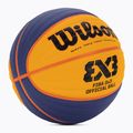 Basketbalový míč  Wilson Fiba 3x3 Game blue/yellow velikost 6 2