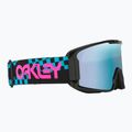 Lyžařské brýle Oakley Line Miner L Chex Black/Prizm Snow Sapphire Iridium 10