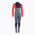 Dětský plavecký neopren ION Capture 5/4 Back Zip steel blue/red