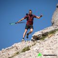 Běžecké hole Komperdell FXP Composite Trail blue 8