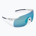 Sluneční brýle Red Bull SPECT Gabe white/smoke with blue mirror