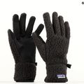 Dámské trekové rukavice Patagonia Retro Pile Fleece černé 8