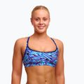 Horní díl plavek Funkita Sports Top blue bits 4