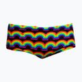 Dětské plavecké boxerky Funky Trunks Sidewinder Trunks rainbowie